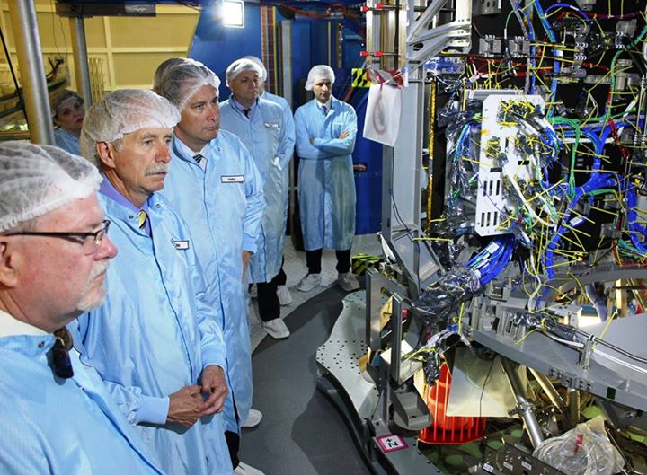 Acting NASA Administrator Robert Lightfoot made a visit to Bremen, Germany, toda…