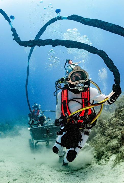 Meanwhile, off the coast of Florida…NASA Astronaut Kjell Lindgren & ESA Astron…