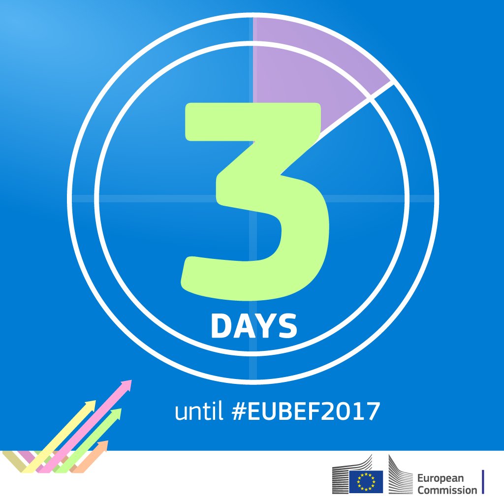 The countdown continues w/ only 3 days to go until #EUBEF2017. Miss out on ticke…