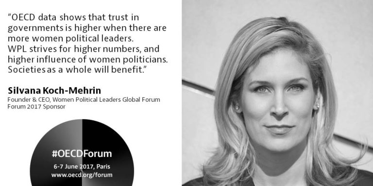 A woman’s place is in #politics, says @skochmehrin, founder of @WPLGlobalForum. …