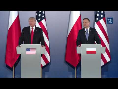 President Trump Holds a Joint Press Conference with President Andrzej Duda