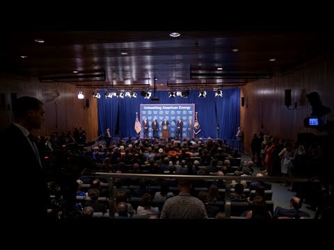 President Trump at the Unleashing American Energy Event