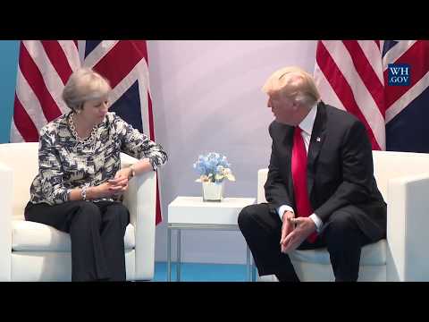 President Trump Participates in an Expanded Meeting with Prime Minister Theresa May