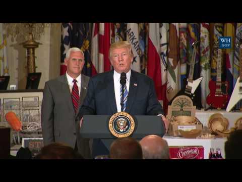 President Trump Participates in a Made in America Product Showcase