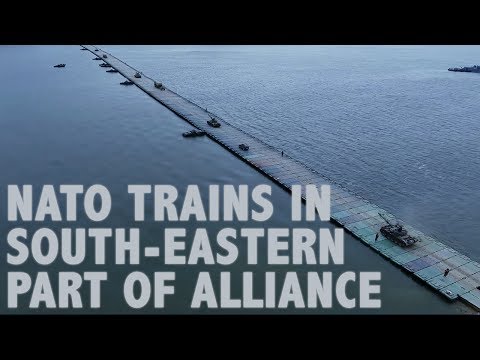 NATO troops train in the south-eastern part of the Alliance