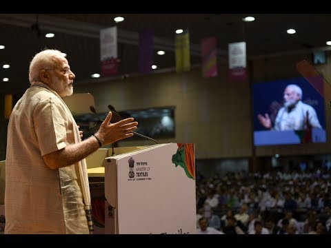 PM Modi’s Speech: Inaugurates ‘Textile India 2017’ in Gandhinagar, Gujarat