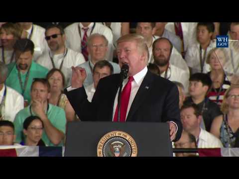 President Trump Participates in the Commissioning Ceremony for the Gerald R. Ford (CVN-78)