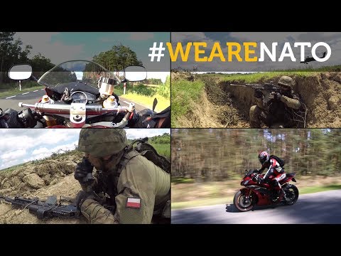 The Polish biker – #WeAreNATO