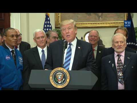 President Trump Signs the Space Council Executive Order