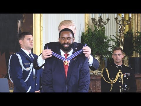 President Trump Awards Heroic First Responders with Medal of Valor