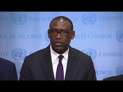 Abdoulaye Diop (Mali) on the situation in Mali – Security Council Media Stakeout (16 June 2017)