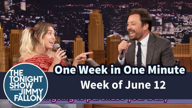 One Week in One Minute: Week of June 12