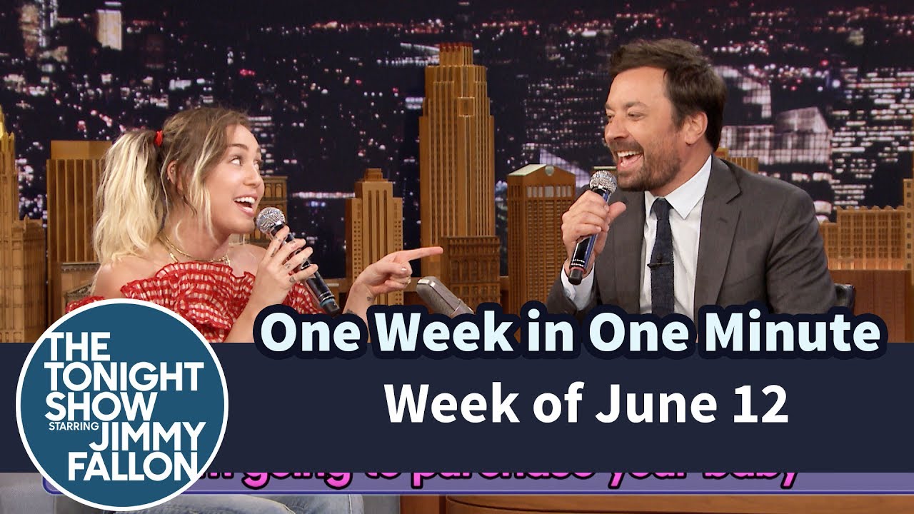 One Week in One Minute: Week of June 12