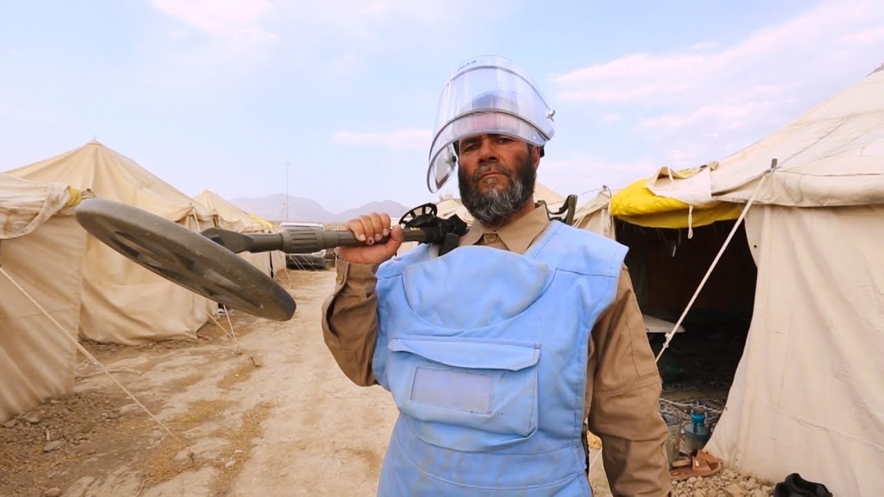 A Day with Afghan Deminers