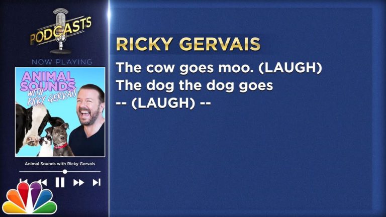 Tonight Show Podcasts: Animal Sounds with Ricky Gervais