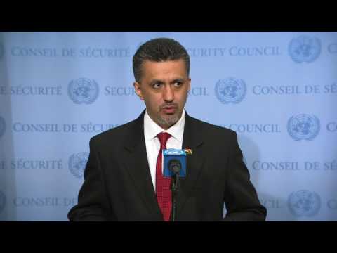 SC President (Bolivia) on Colombia – Security Council Media Stakeout (30 June 2017)