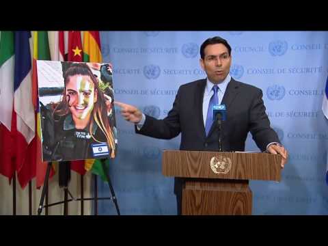 Danny Danon (Israel) on terrorism & other matters – Media Stakeout (29 June 2017)