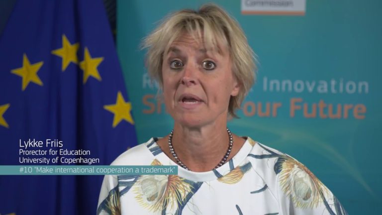 Make international R&I cooperation a trademark of EU research and inno…