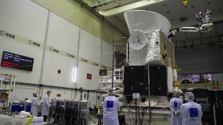 BepiColombo vibration test