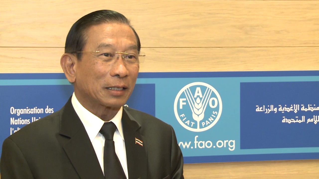 Remarks by Minister for Agriculture and Cooperatives of Thailand