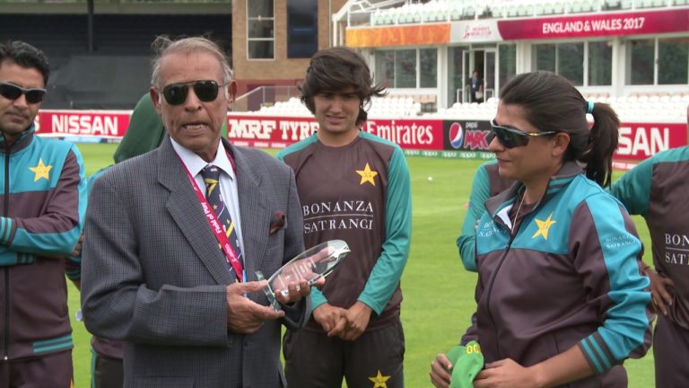 Sana Mir’s 100th cap presentation