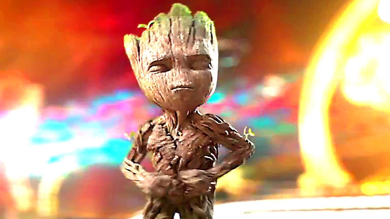 GUARDIANS OF THE GALAXY 2 – Intro of the Movie with BABY GROOT Dance (Blu Ray Clips + Trailer)