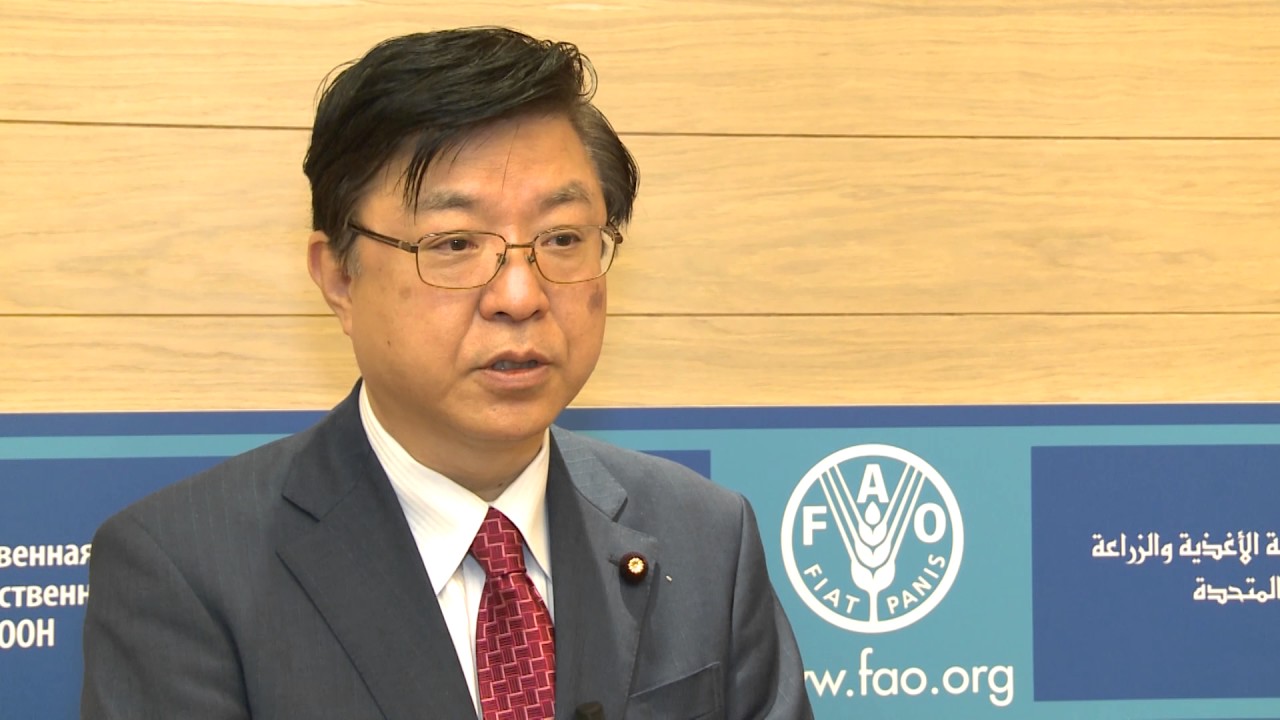 Remarks by State Minister of Agriculture, Forestry and Fisheries of Jap…