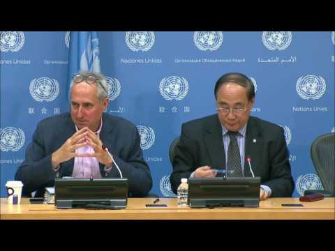 Wu Hongbo (DESA) on the HLPF on Sustainable Development – Press Conference (10 July 2017)