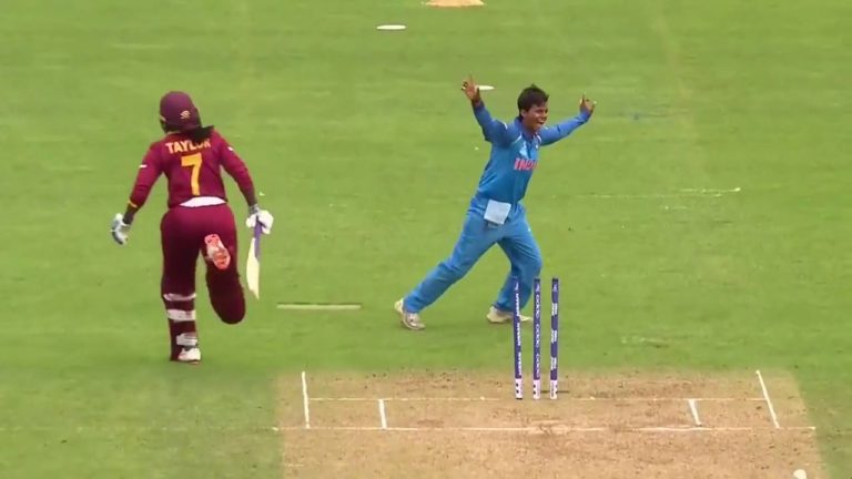 Mandhana runs out Stafanie Taylor! – #WWC17 Nissan Play of the Day
