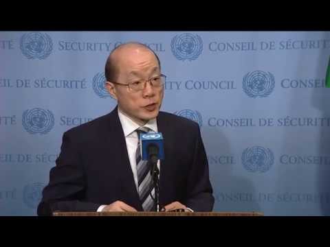 SC President, Liu Jieyi (China) on Middle East (Yemen) – SC Stakeout (12 July 2017)