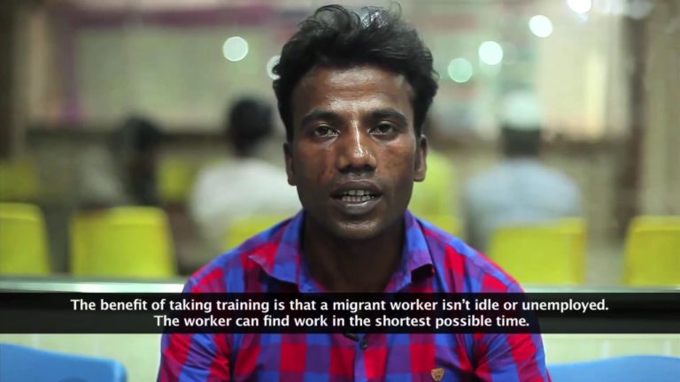 When we get trained, we find jobs easily