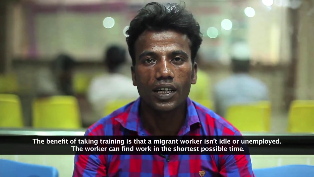 When we get trained, we find jobs easily