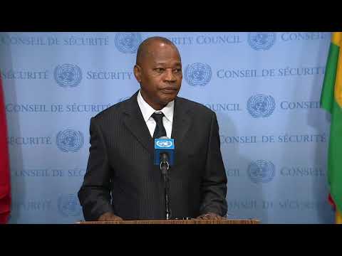 Mohamed Ibn Chambas (UNOWA) on Peace consolidation in West Africa – SC Stakeout (13 July 2017)