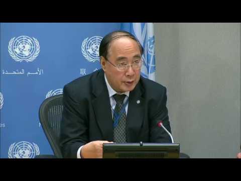 Wu Hongbo (DESA) on launch of Sustainable Development Goals (SDGs) Report 2017 – Press Conference