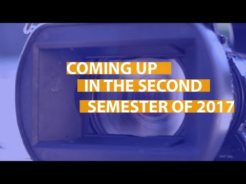 Coming up in the second semester of 2017