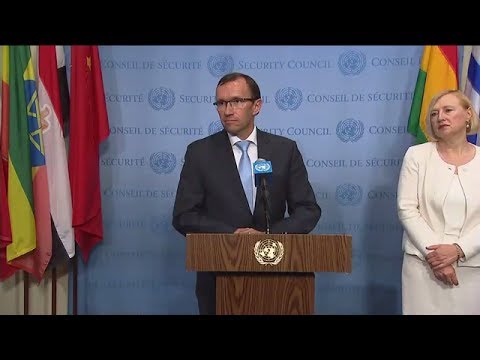 Elizabeth Spehar (UNFICYP) and Espen Barth Eide (Special Adviser on Cyprus) on Cyprus – SC Stakeout