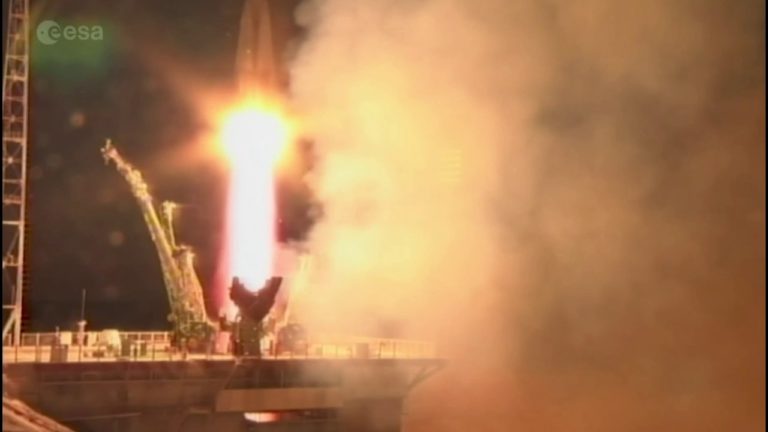 Vita mission liftoff