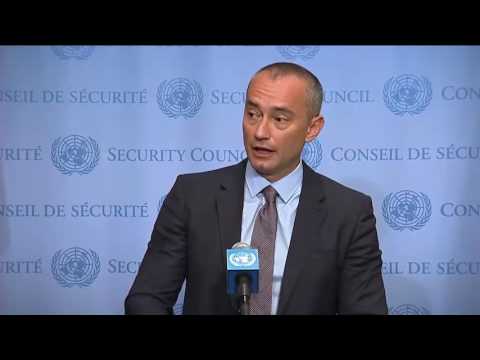 Nickolay Mladenov (Special Coordinator) on situation in the West Bank – SC Stakeout (24 July 2017)