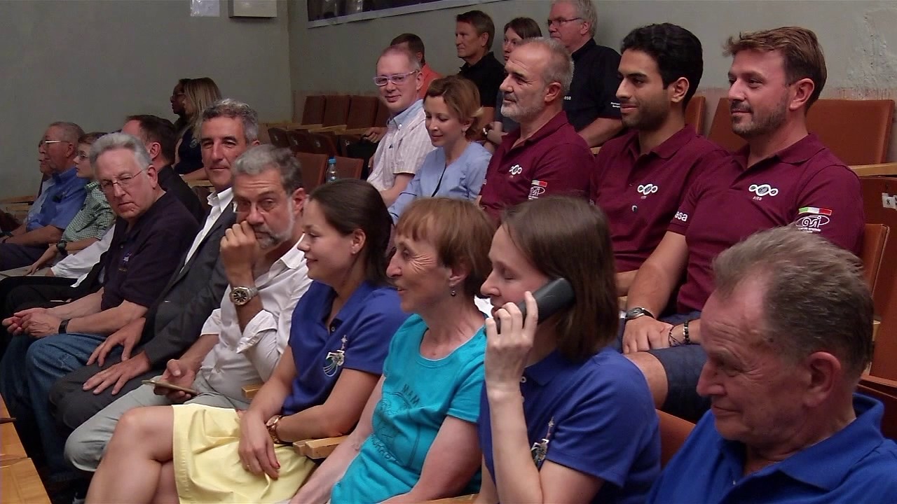 Expedition 52-53 Crew Welcomed Aboard the Space Station