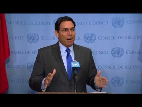 Danny Danon (Israel) on the situation in the West Bank – Security Council Stakeout (24 July 2017)