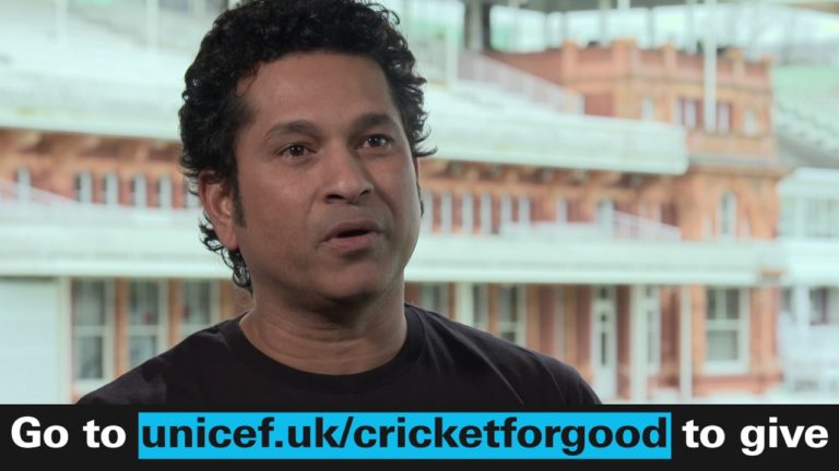 Sachin Tendulkar about of the importance of children living an active li…