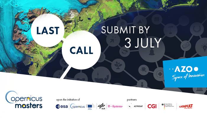 #CopernicusMasters Submission phase EXTENDED: #weekendgoals for #developers & #e…