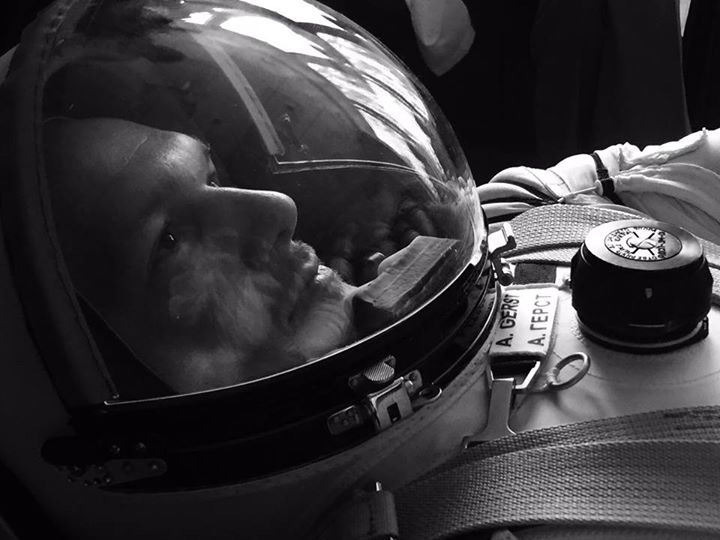 Wore my new Sokol spacesuit for the first time today at the Zvezda factory inclu…