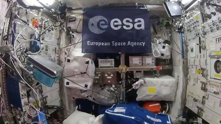 A brief tour of the International Space Station’s European Columbus laboratory b…