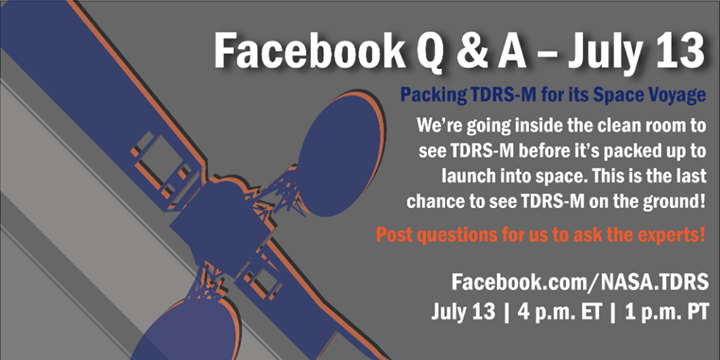 Our next communications satellite is about to be packed up a…