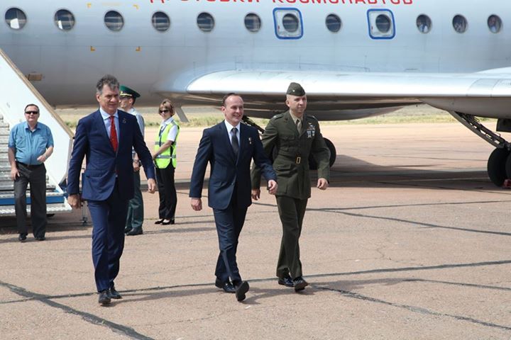 The Expedition 52/53 crew Paolo Nespoli, NASA Astronaut Randy “Komrade” Bresnik …