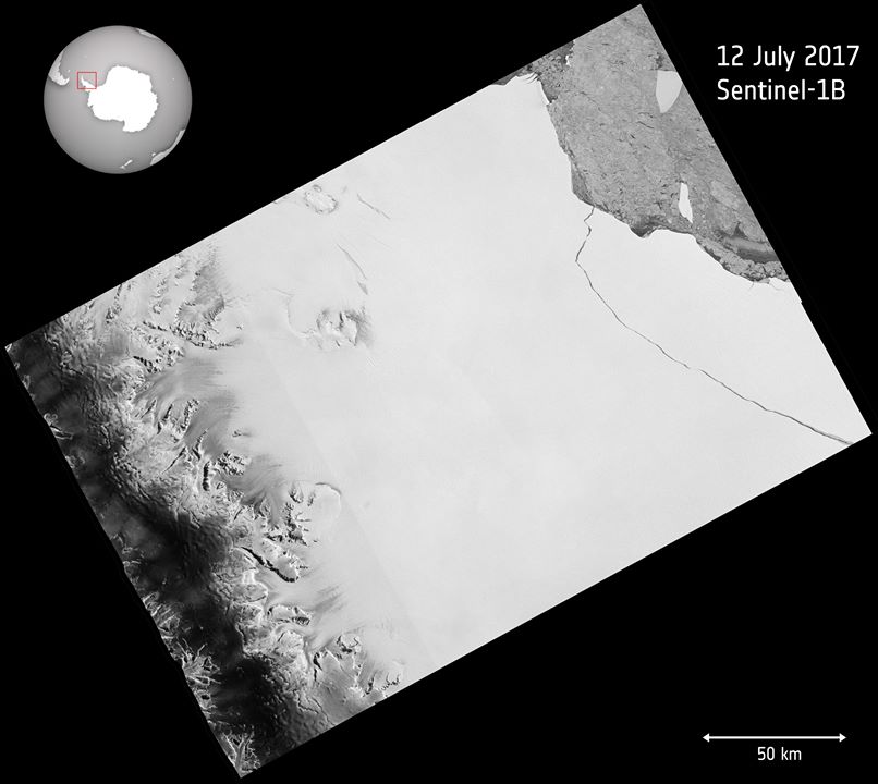 From 6 July to 12 July, Copernicus EU  #Sentinel1 mission caught the final days …