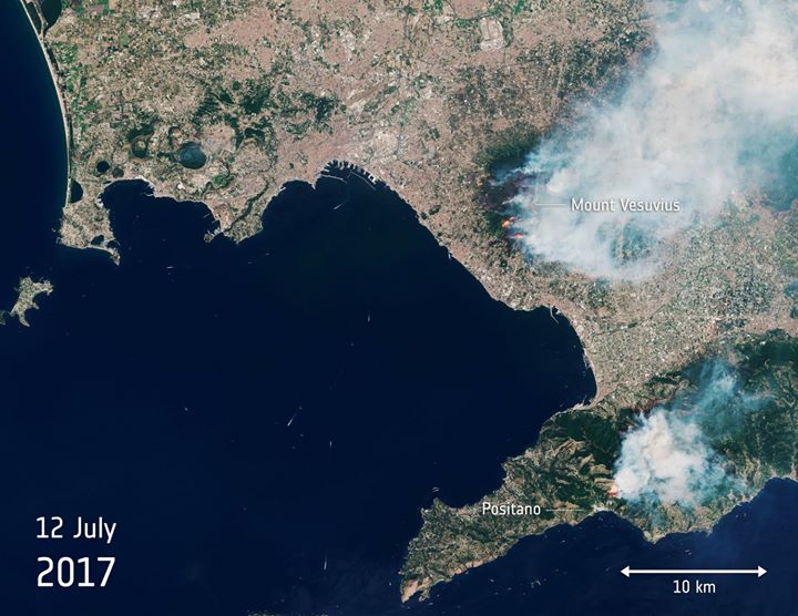 With Italy suffering high temperatures and drought, wildfires have broken out in…