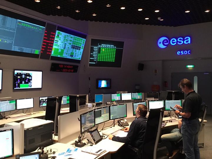 While the scientists, project team and managers are in the final mission briefin…