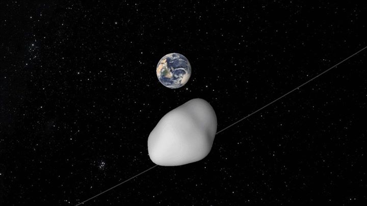 The flyby of a small asteroid this fall will benefit our tra…